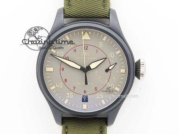 MIROTIME 0705 Big Pilot IW500909 RG ZF 1:1 Best Edition Le Petit Prince On Brown Leather Strap A Breathable 7293